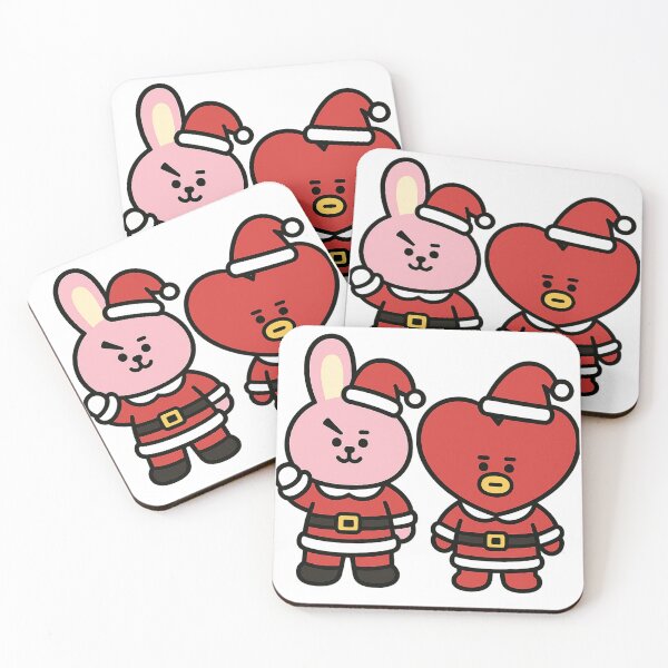 Item preview, BT21 Christmas Bts Taekook— Cute BT21 Parody Sticker designed and sold by Crazy-universe.