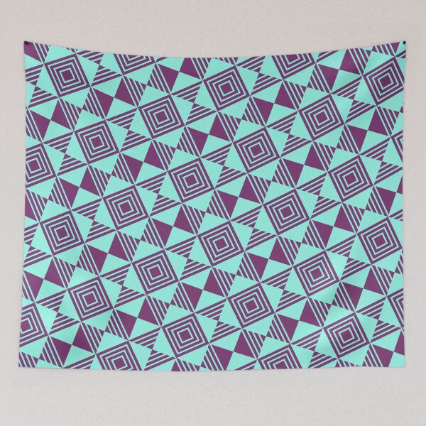 Item preview, Cute Scottish Checkered Triangle  - Abstract Geometric Shape Pattern - Bridal Shower Gifts designed and sold by RoyalStarsPatts.