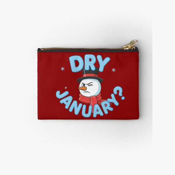 Item preview, Dry January – Side-Eye Snowman | New Year’s Humor designed and sold by Blaze & Trail Creative.