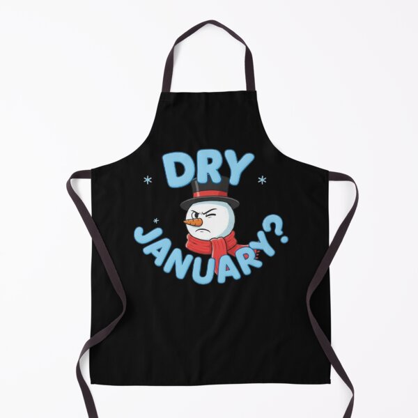Item preview, Dry January – Side-Eye Snowman | New Year’s Humor designed and sold by Blaze & Trail Creative.