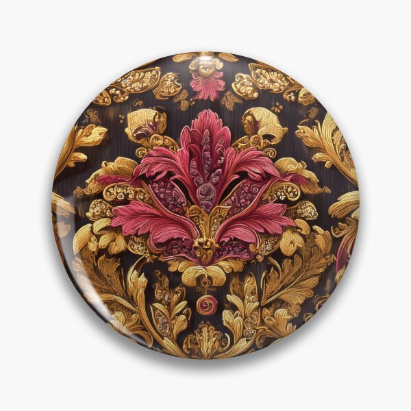 Item preview, Royal Baroque Floral with Gold Ornament designed and sold by Jirka Svetlik, Studio Illuvision.