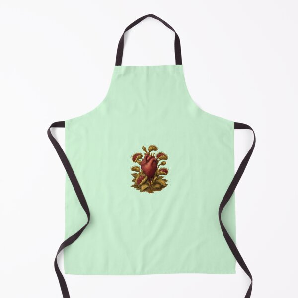 Item preview, Venus Flytrap Heart - Funny Dark Valentine Plant Illustration designed and sold by Midnight Garden.