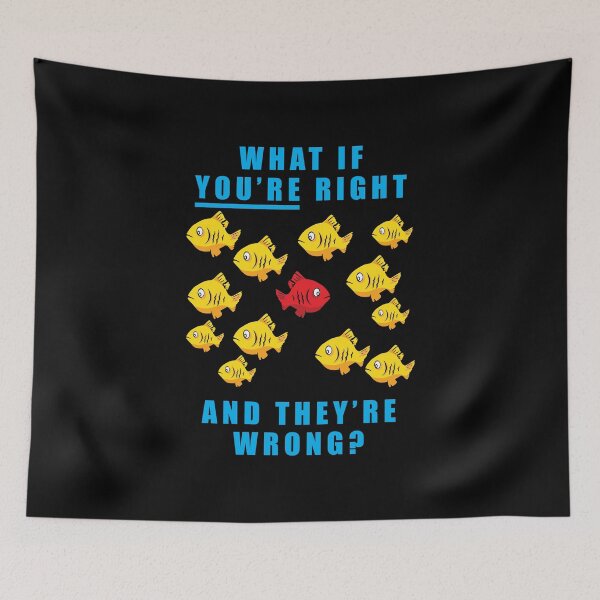 Item preview, fargo what if you're right and they're wrong designed and sold by Captain Banjo.