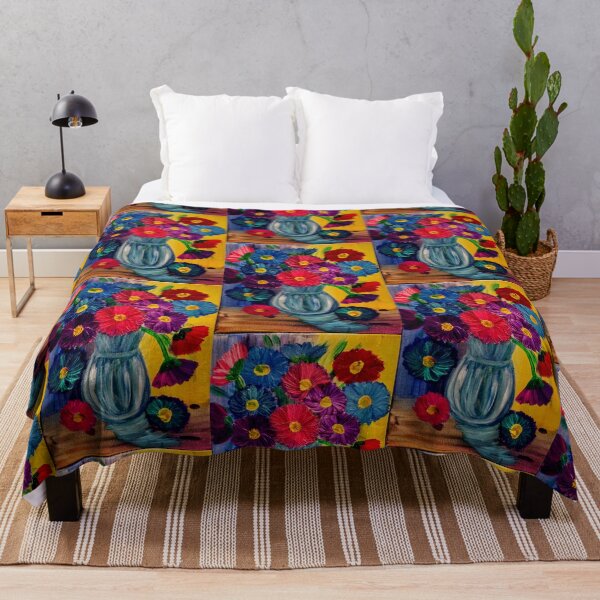 Item preview, Day & Night Bloom: Split-Background Floral designed and sold by kkartwork.
