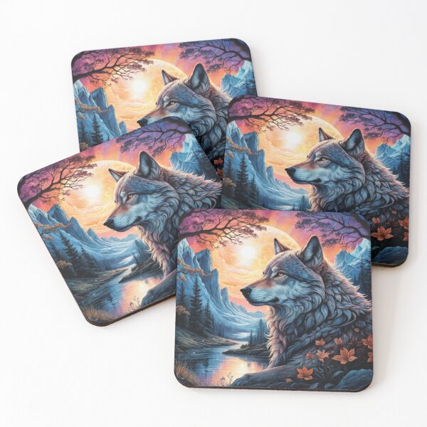 Item preview, wolf designed and sold by PandorasWelt.