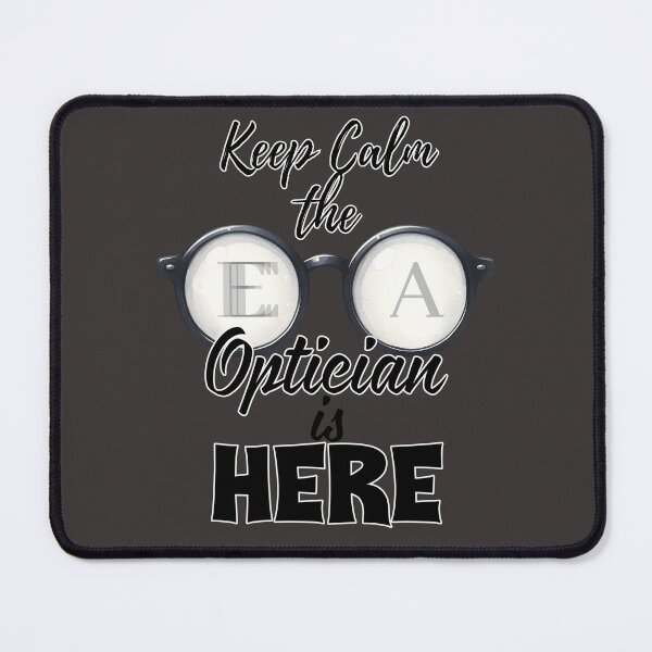Item preview, Optician is here-blurred vision awareness design designed and sold by Szpaku desart .