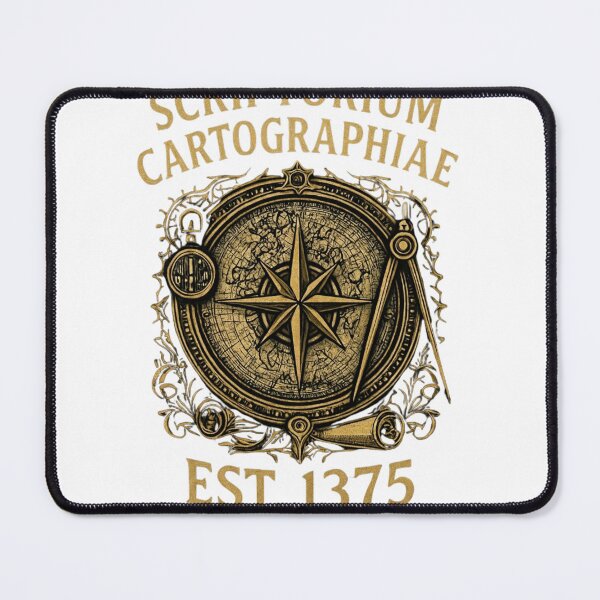 Item preview, Dark Academia-Scriptorium Cartographiae EST 1375  designed and sold by w66aboo.