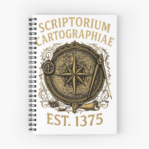 Item preview, Dark Academia-Scriptorium Cartographiae EST 1375  designed and sold by w66aboo.