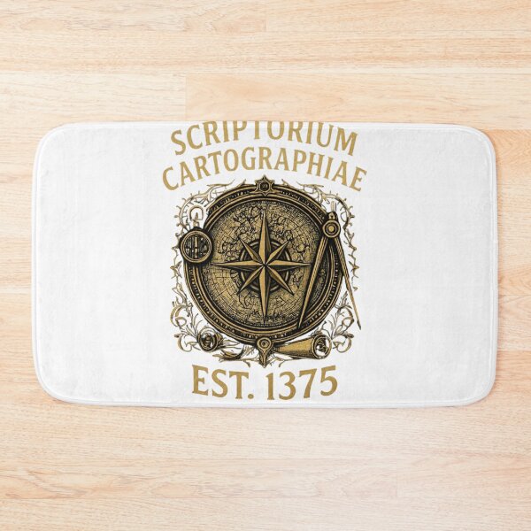 Item preview, Dark Academia-Scriptorium Cartographiae EST 1375 designed and sold by w66aboo.
