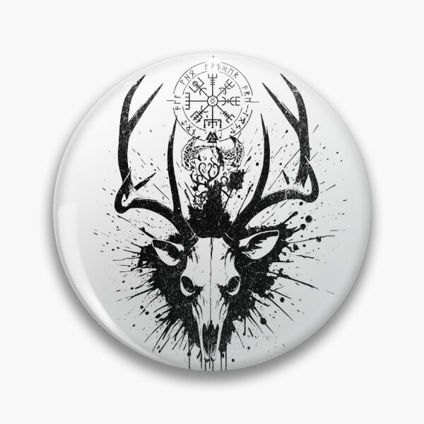 Item preview, Viking Deer Design designed and sold by Rich Summers Art.