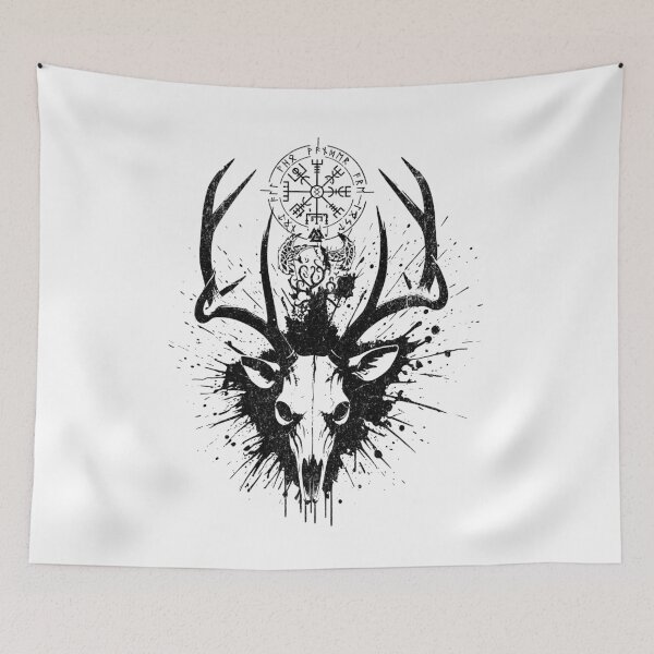 Item preview, Viking Deer Design designed and sold by Rich Summers Art.