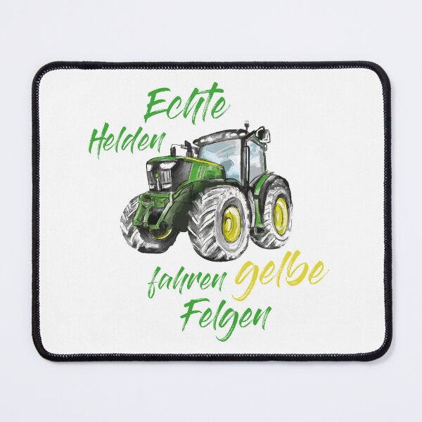 Item preview, Real Heroes Drive Yellow Rims Tractor Green designed and sold by CreareAT.