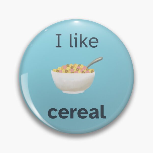 Item preview, I Like Cereal designed and sold by Little Paper Palace.