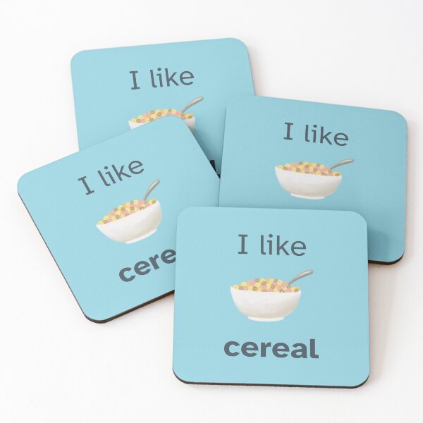 Item preview, I Like Cereal designed and sold by Little Paper Palace.