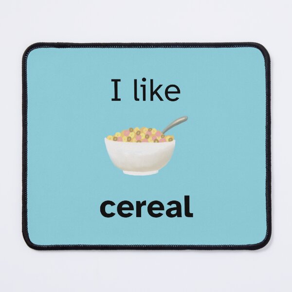 Item preview, I Like Cereal designed and sold by Little Paper Palace.