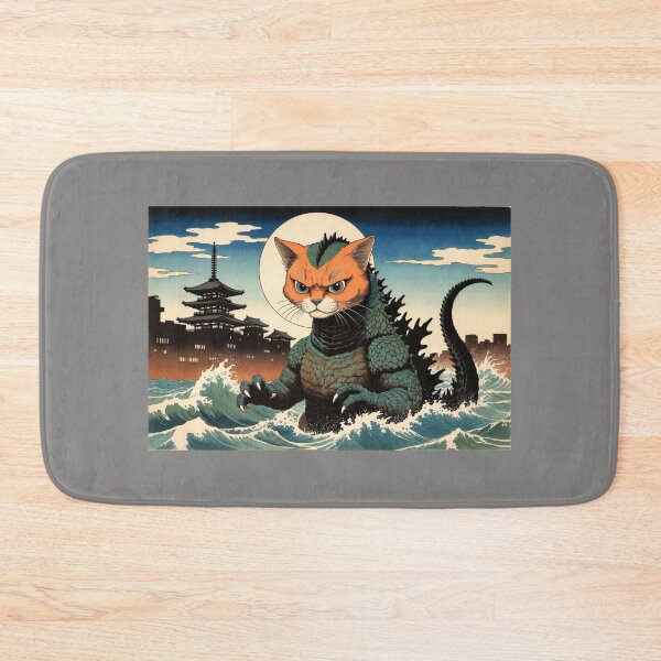Item preview, Catzilla attacks designed and sold by Kronic Universe.