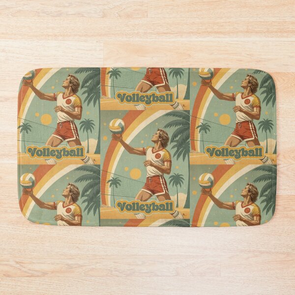 Item preview, Serve the Sunset: Retro Volleyball Vibes in Motion designed and sold by ForeverPrintsOK.