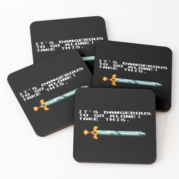 Item preview, Adventure time - Dangerous to go alone designed and sold by Iko.