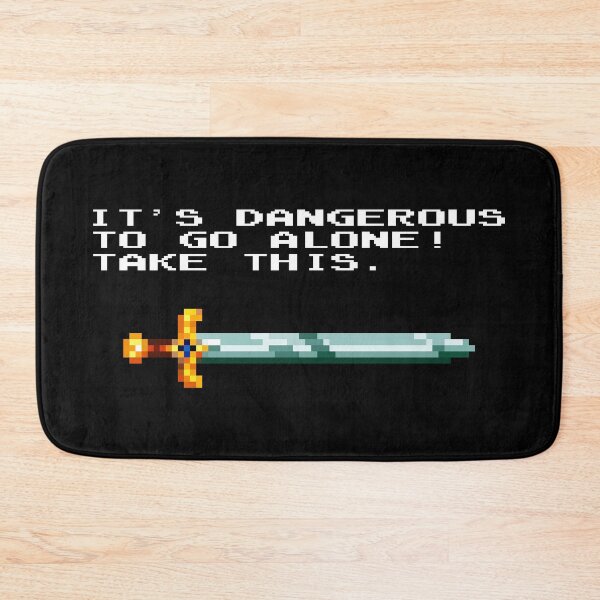 Item preview, Adventure time - Dangerous to go alone designed and sold by Iko.