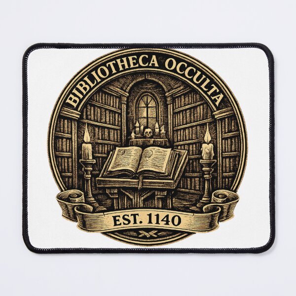 Item preview, Dark Academia-Bibliotheca Occulta EST 1140 designed and sold by w66aboo.