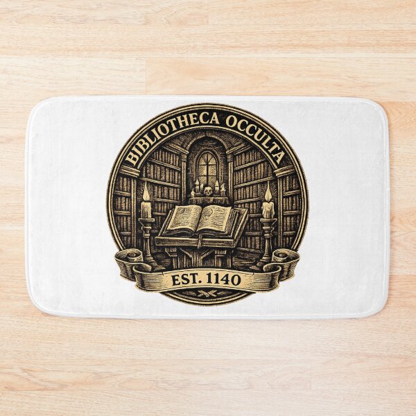 Item preview, Dark Academia-Bibliotheca Occulta EST 1140 designed and sold by w66aboo.
