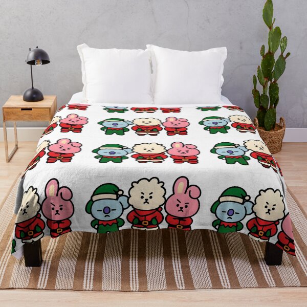 Item preview, BT21 Christmas Bts cooky, rj and koya — Cute BT21 Parody Sticker designed and sold by Crazy-universe.