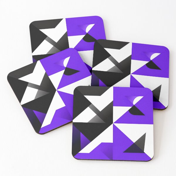 Item preview, 4 PART 4 COLOR GEOMETRIC ABSTRACT DESIGN designed and sold by SmashingDeals.