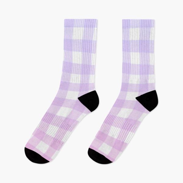Item preview, pink and purple gingham gradient pattern designed and sold by casserolestan.
