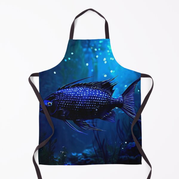 Item preview, Blue Black Fish designed and sold by KhalidHosnyArT.