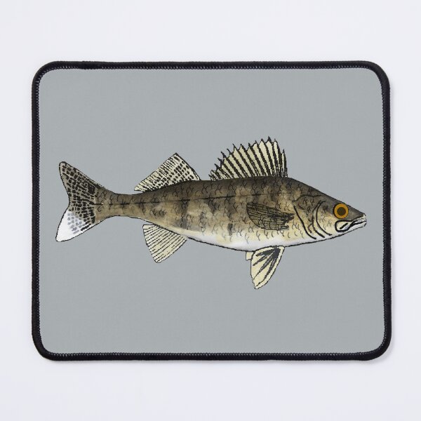 Item preview, Walleye designed and sold by fishfolkart.