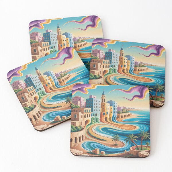 Item preview, Сity of Ashkelon with dreamlike. designed and sold by Lilashakti ⭐️ ⭐️ ⭐️ ⭐️ ⭐️.