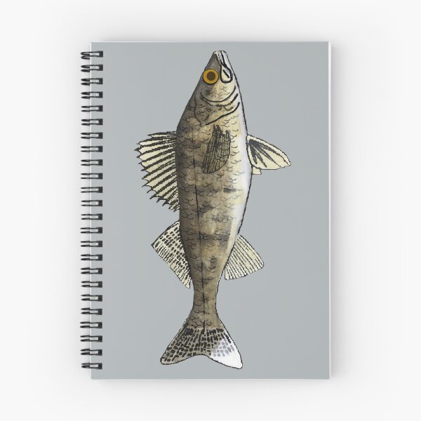 Item preview, Walleye designed and sold by fishfolkart.