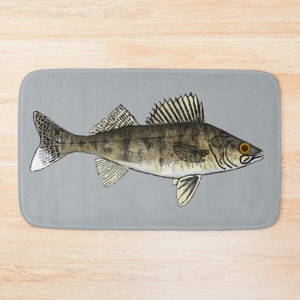 Item preview, Walleye designed and sold by fishfolkart.