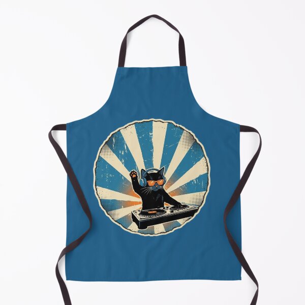Item preview, Retro DJ Cat Music Party Mix designed and sold by MJO80.