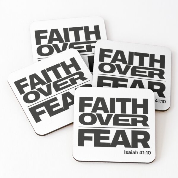 Item preview, Faith Over Fear - Christian Verse, Modern Streetwear designed and sold by MyTshirtArt.