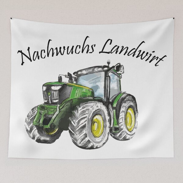 Item preview, Young farmer – tractor farm motif designed and sold by CreareAT.