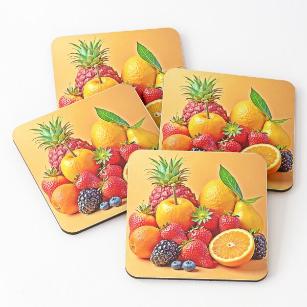 Item preview, Fresh Bounty: Vibrant Fruit Harvest designed and sold by Health And Fitness Posts e-Store.