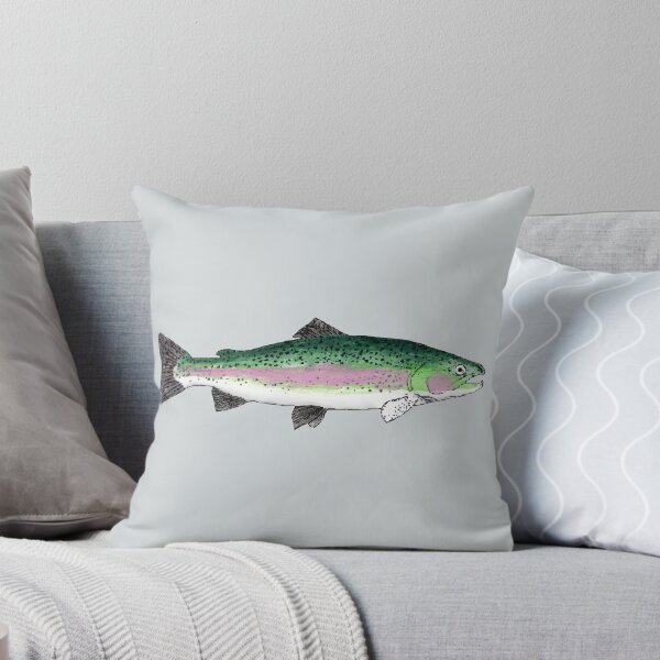 Artikelvorschau, Regenbogenforelle entworfen und verkauft von fishfolkart.