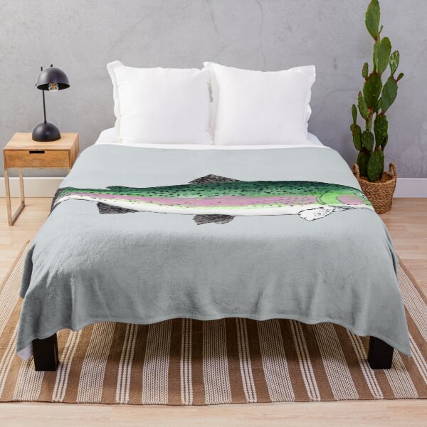 Artikelvorschau, Regenbogenforelle entworfen und verkauft von fishfolkart.