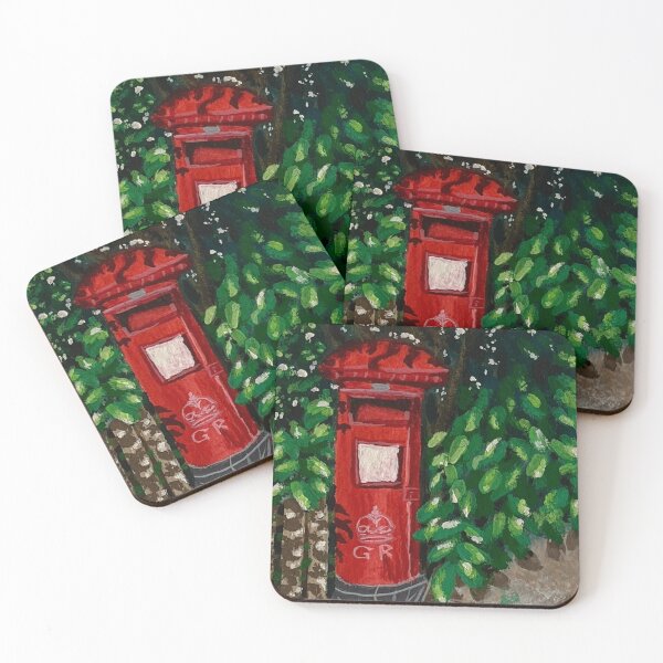 Item preview, Post box on the corner  designed and sold by Gillina Cook.