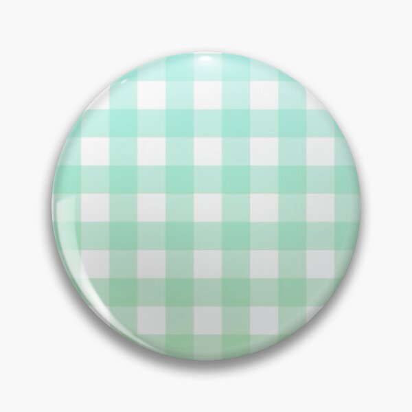 Item preview, blue and green gingham gradient pattern designed and sold by casserolestan.