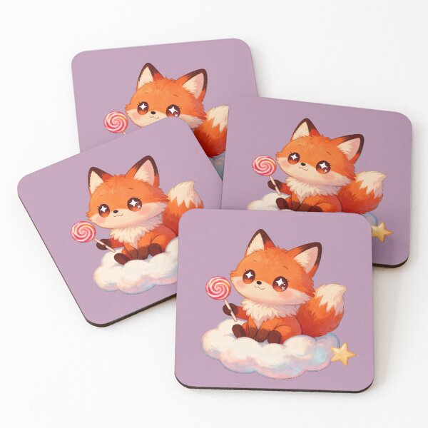 Item preview, Cute Flying Fox on Enchanted Cloud designed and sold by ArtferProdutos.