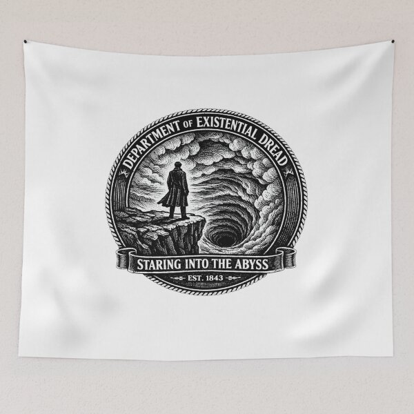 Item preview, Dark Academia-Department of Existential Dread EST 1843 designed and sold by w66aboo.