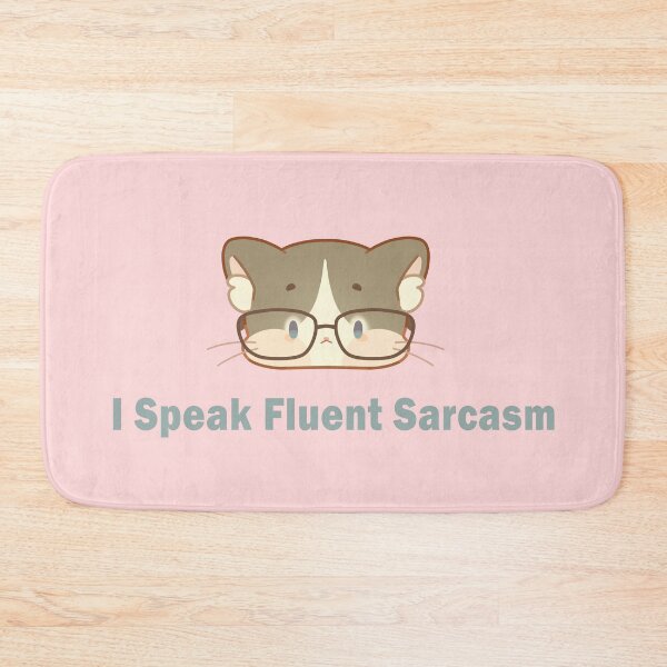 Item preview, I Speak Fluent Sarcasm – The Cat That Never Forgives ❀ designed and sold by DLuci.