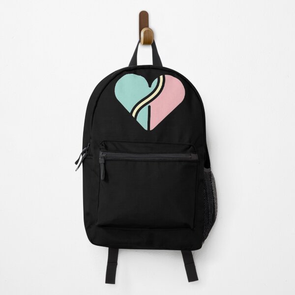 Item preview, Minimalist Segmented Pastel Heart with Path Illustration designed and sold by Silent Watch Threads..