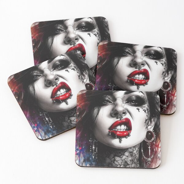 Item preview, Digital Portrait of Gothic Defiance designed and sold by Insomnia Art Designs.
