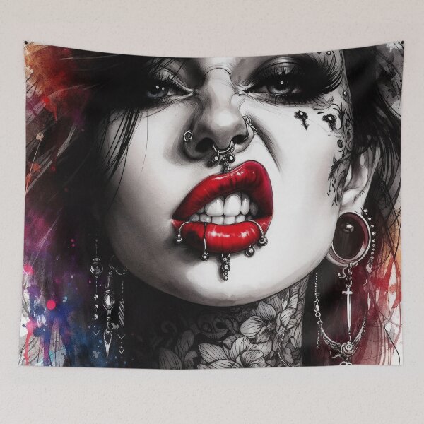 Item preview, Digital Portrait of Gothic Defiance designed and sold by Insomnia Art Designs.