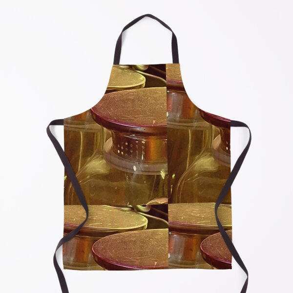 Item preview, Copper-Lidded Jars in Golden Light designed and sold by Oceandiana.
