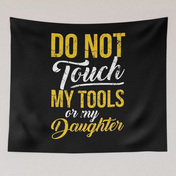 Item preview, DONT TOUCH MY TOOLS designed and sold by THE SUPERIORS SHIRT SHOP.