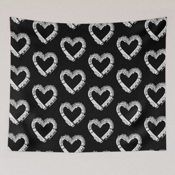 Item preview, Flute Heart, Flutist Woodwind Musician Valentines designed and sold by doodlerob.